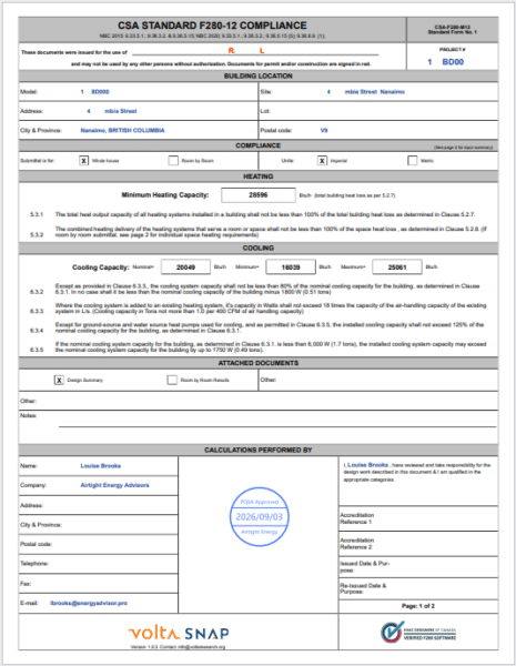 F280 Sample Report