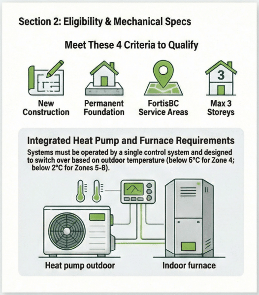 New Home Program requirements and specifications