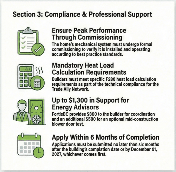 New Home Program Energy Advisor support